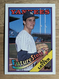 1988 Topps #18A Al Leiter ERR/right ear visible