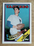 1988 Topps #18B Al Leiter RC/COR Left ear visible
