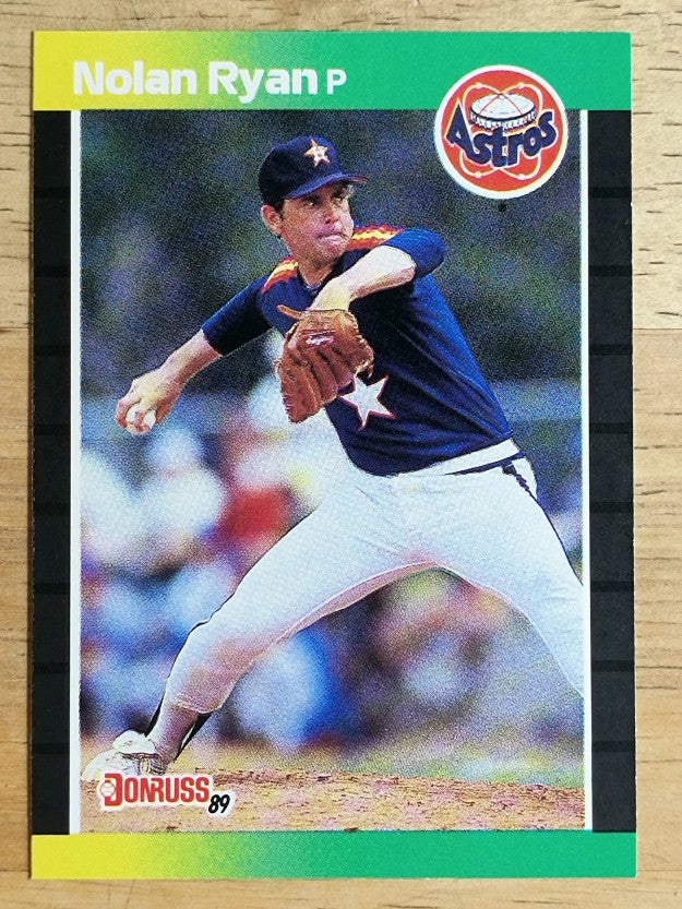 1989 Donruss #154 Nolan Ryan