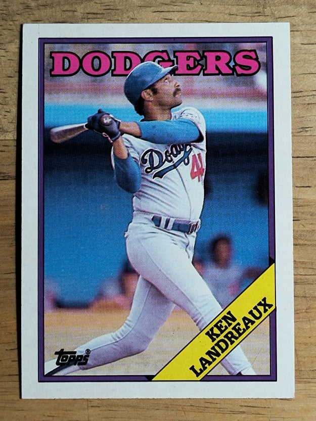 1988 Topps #23 Ken Landreaux