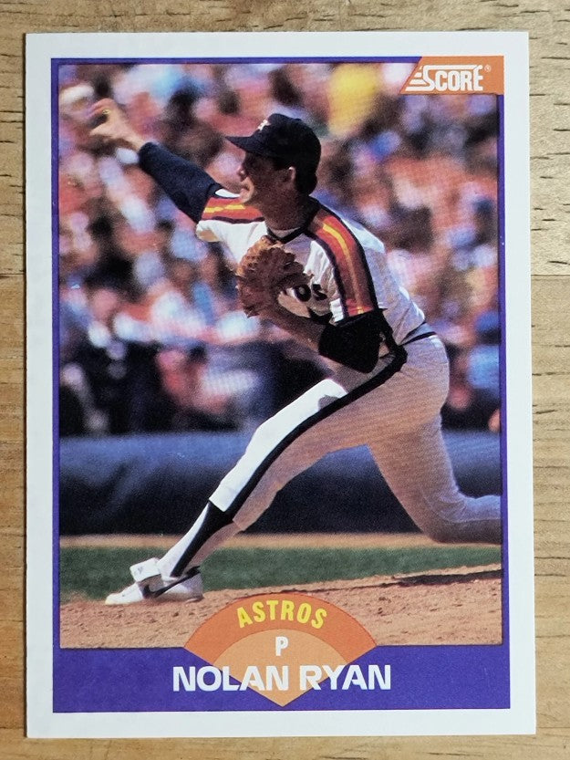 1989 Score #300 Nolan Ryan