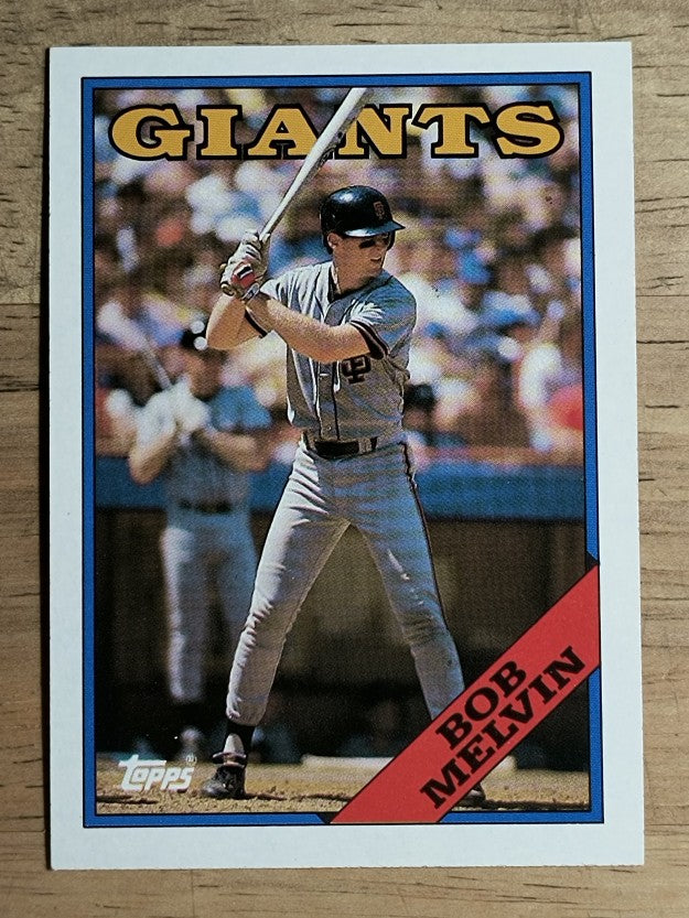 1988 Topps #41 Bob Melvin