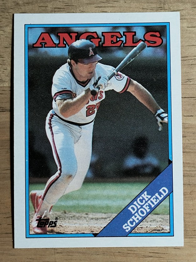 1988 Topps #43 Dick Schofield