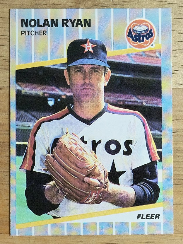 1989 Fleer #368 Nolan Ryan