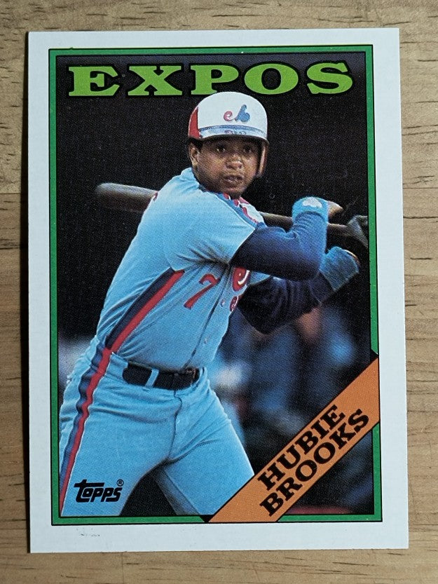 1988 Topps #50 Hubie Brooks