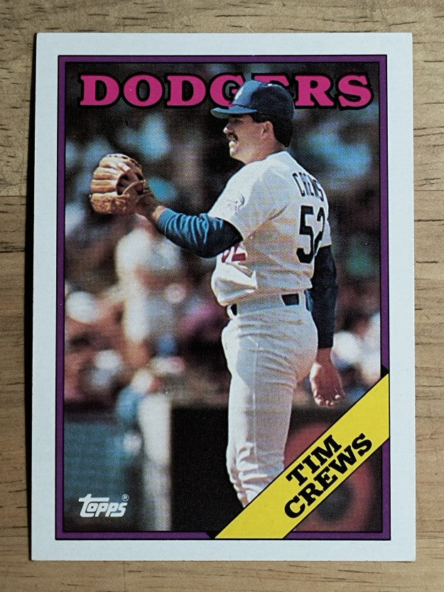 1988 Topps #57 Tim Crews RC