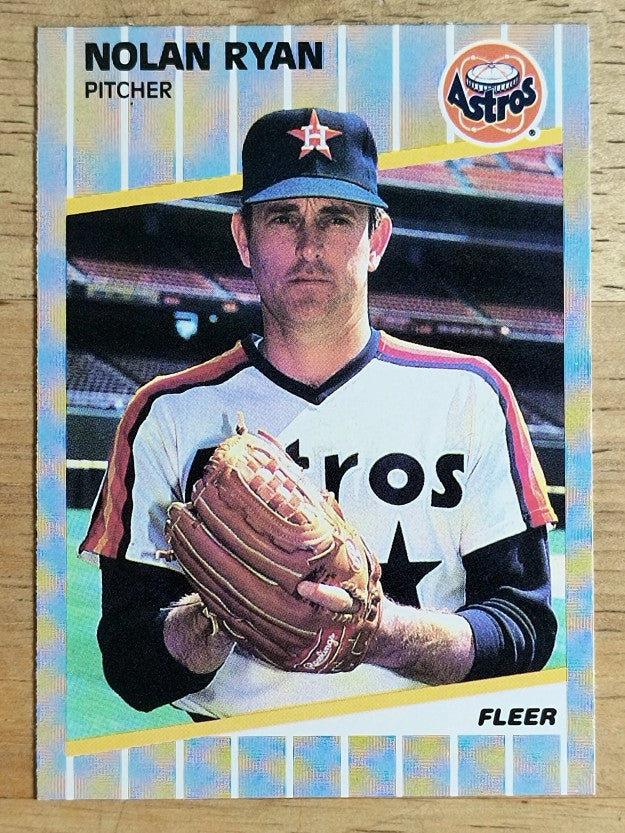 1989 Fleer #368 Nolan Ryan