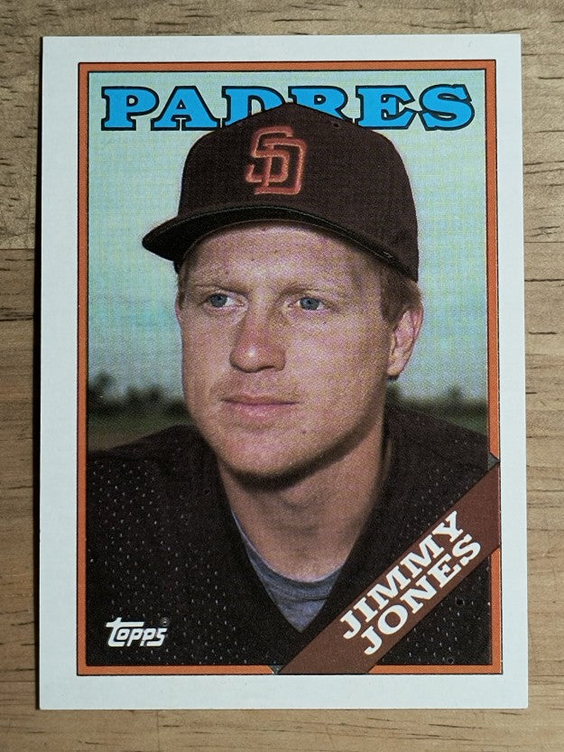 1988 Topps #63 Jimmy Jones