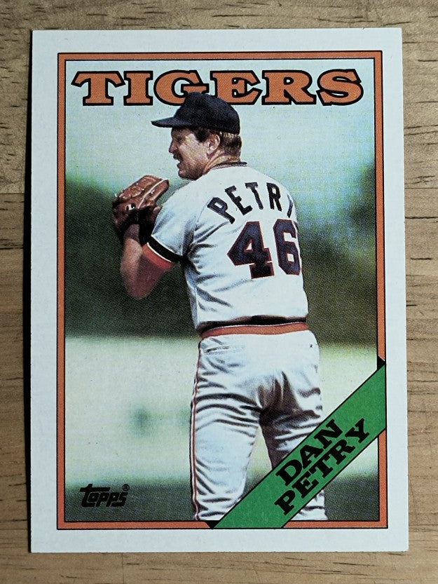 1988 Topps #78 Dan Petry