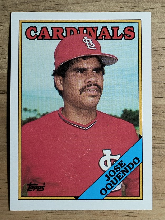 1988 Topps #83 Jose Oquendo