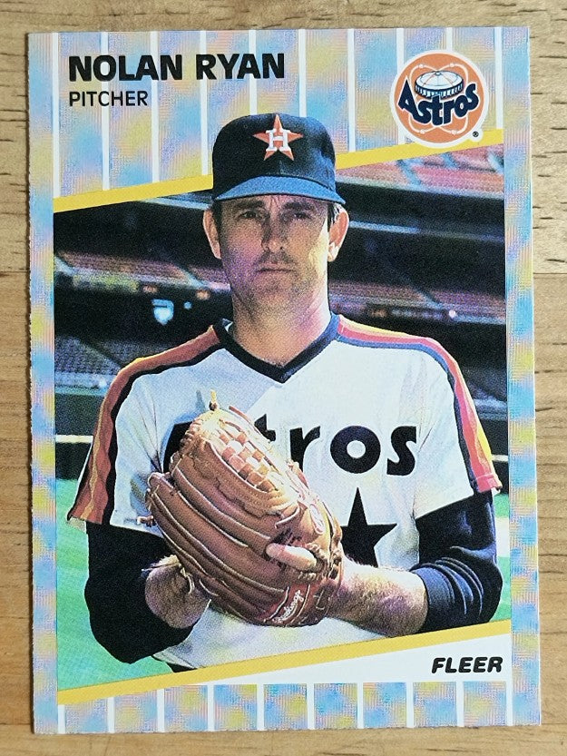 1989 Fleer #368 Nolan Ryan