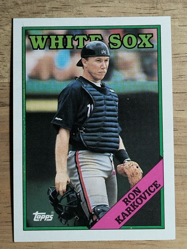 1988 Topps #86 Ron Karkovice