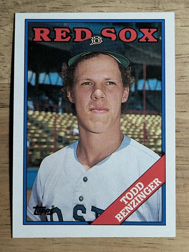 1988 Topps #96 Todd Benzinger RC