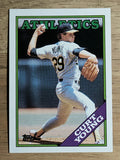 1988 Topps #103 Curt Young