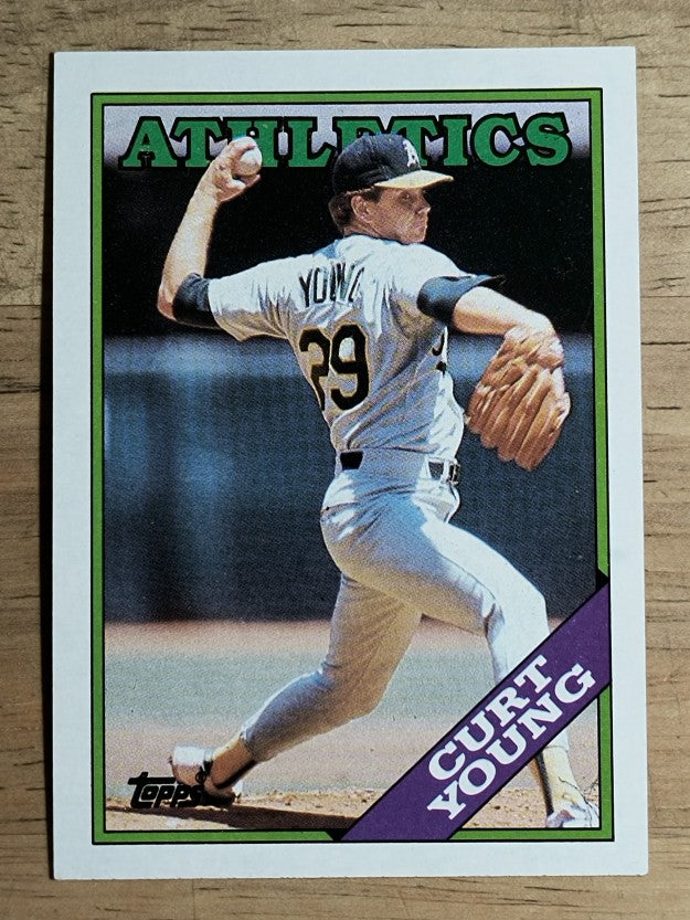 1988 Topps #103 Curt Young