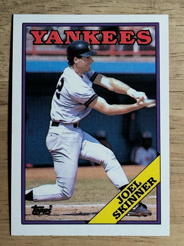 1988 Topps #109 Joel Skinner