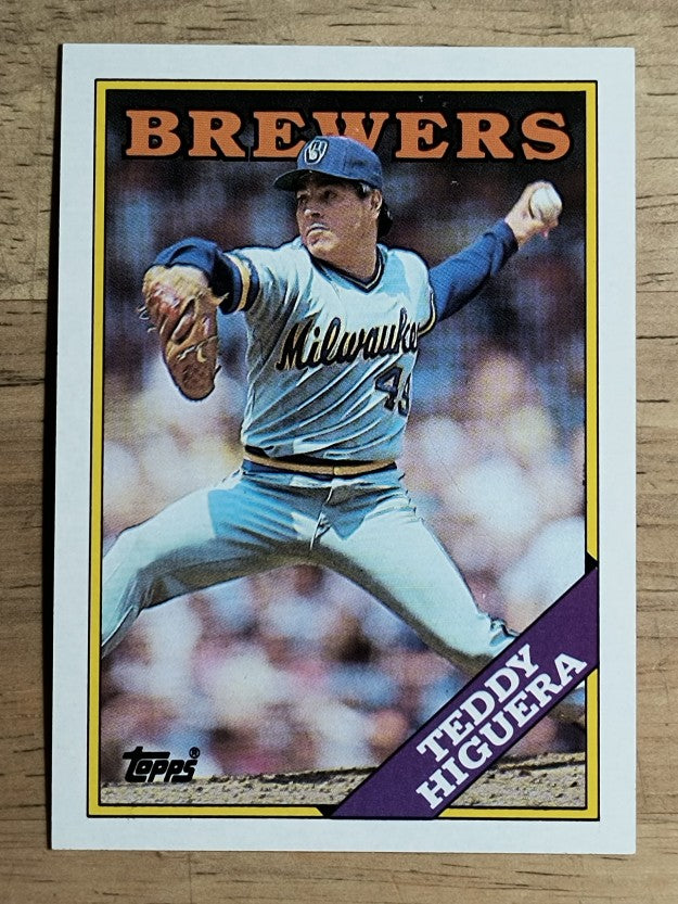 1988 Topps #110 Teddy Higuera