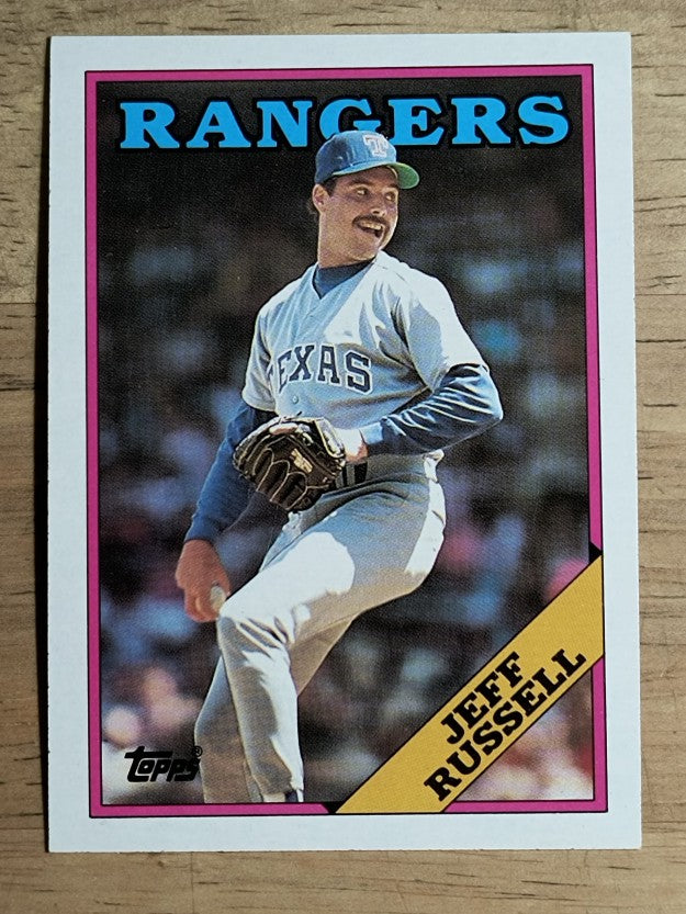 1988 Topps #114 Jeff Russell