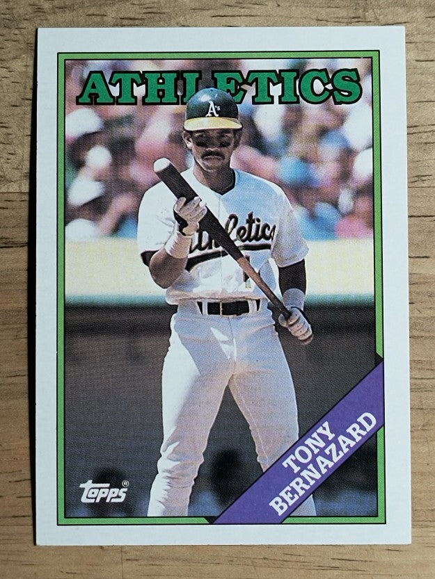1988 Topps #122 Tony Bernazard