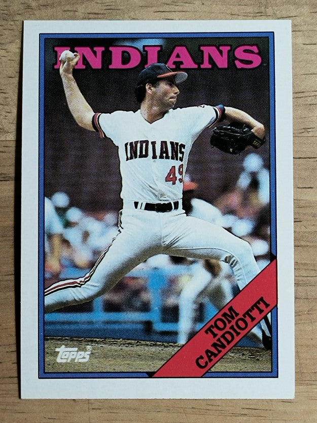 1988 Topps #123 Tom Candiotti
