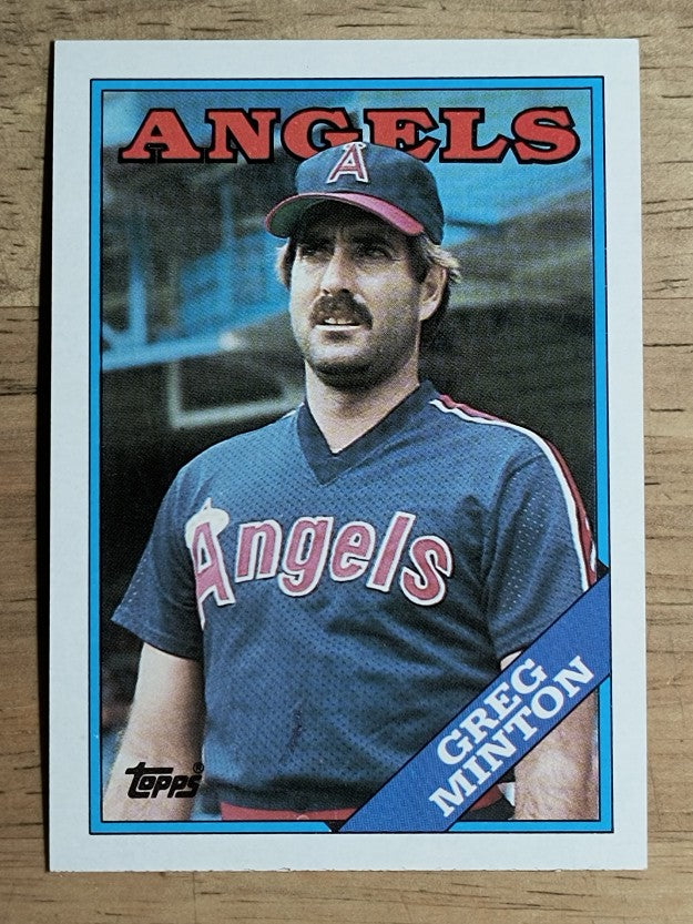1988 Topps #129 Greg Minton