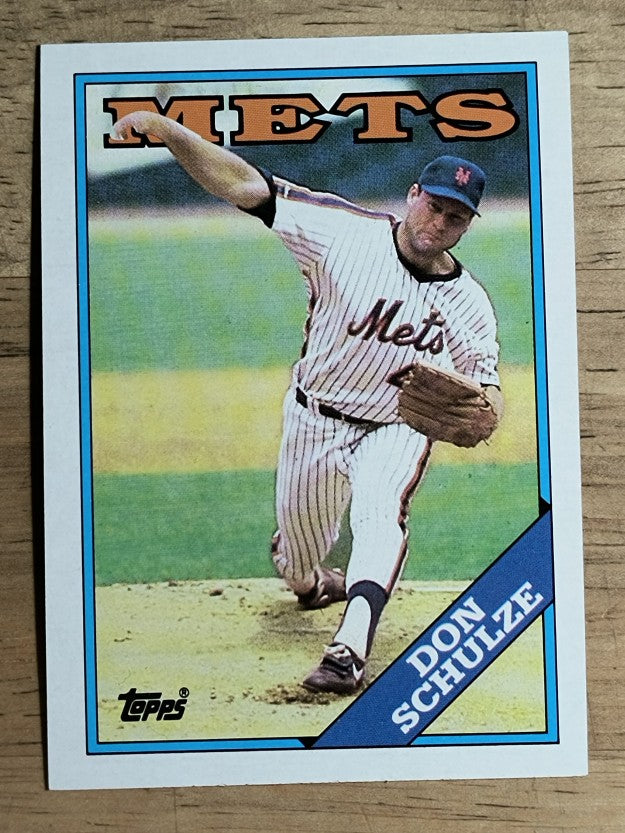 1988 Topps #131 Don Schulze