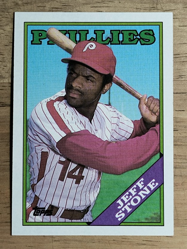 1988 Topps #154 Jeff Stone