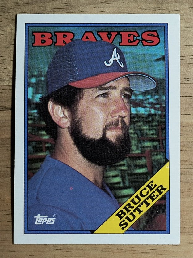 1988 Topps #155 Bruce Sutter
