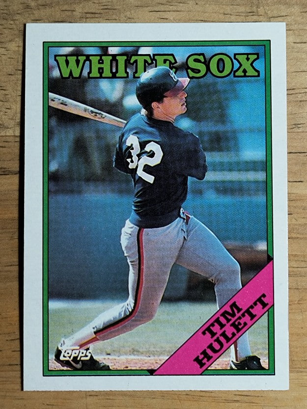 1988 Topps #158 Tim Hulett