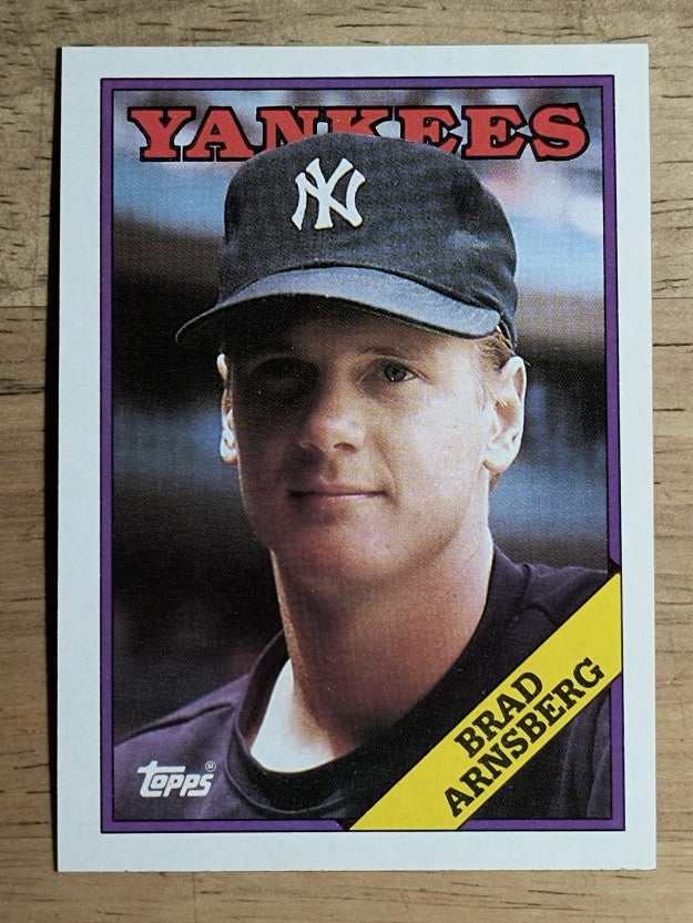 1988 Topps #159 Brad Arnsberg