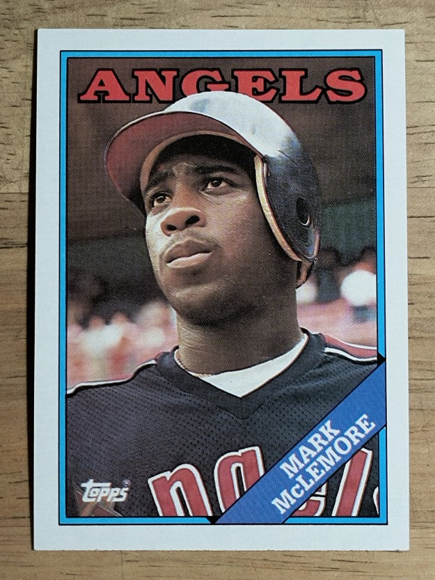 1988 Topps #162 Mark McLemore