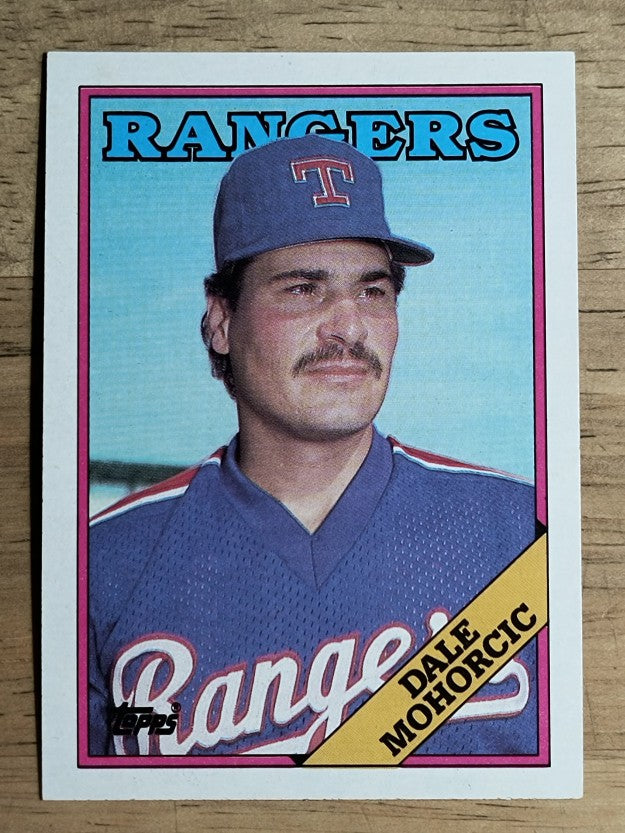 1988 Topps #163 Dale Mohorcic