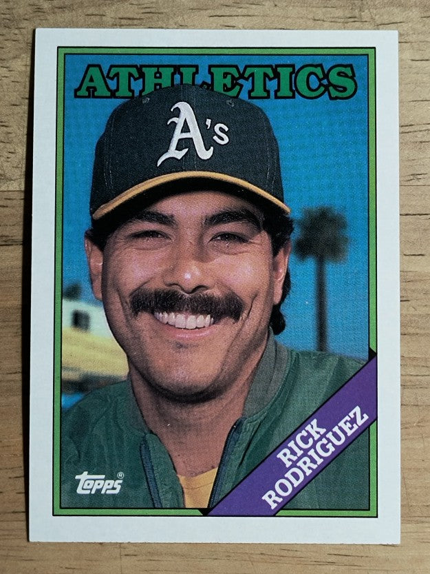 1988 Topps #166 Rick Rodriquez