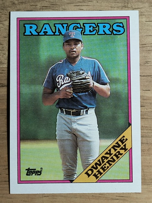 1988 Topps #178 Dwayne Henry