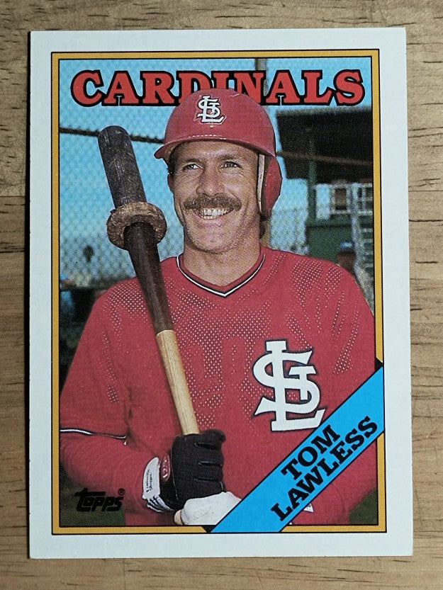 1988 Topps #183 Tom Lawless