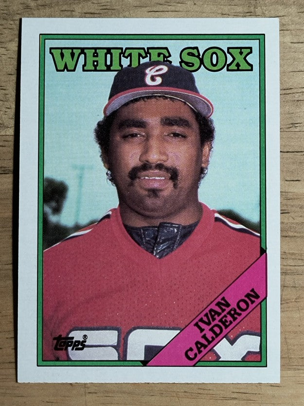 1988 Topps #184 Ivan Calderon