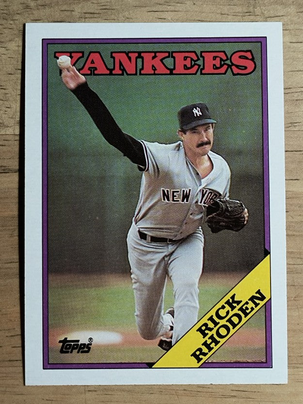 1988 Topps #185 Rick Rhoden