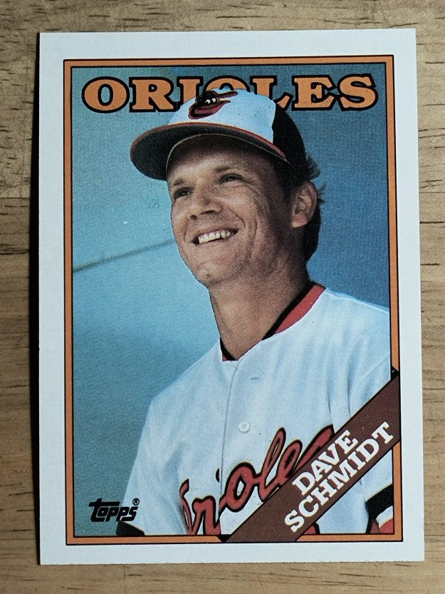 1988 Topps #214 Dave Schmidt