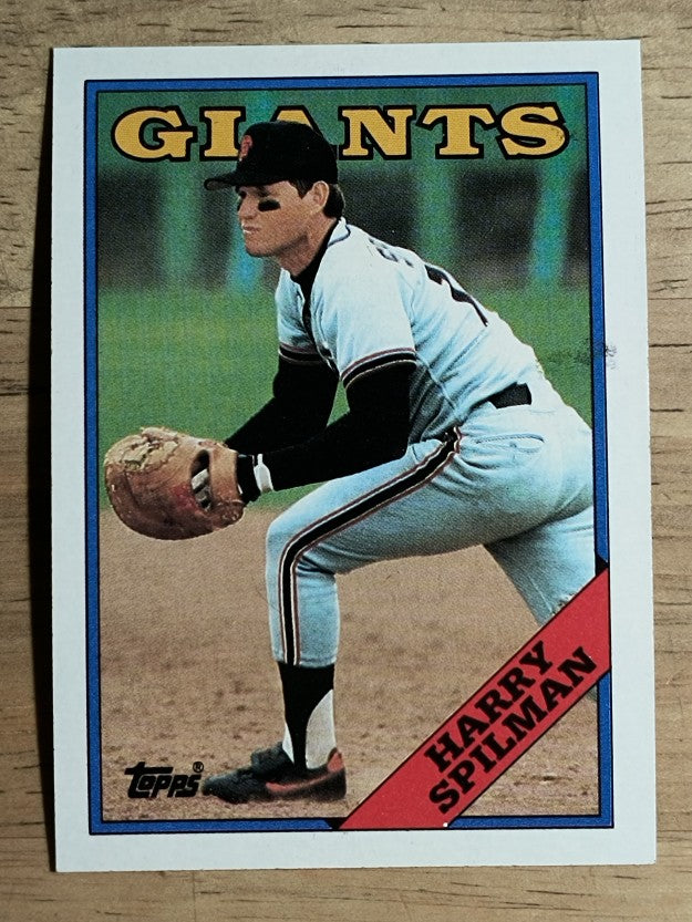 1988 Topps #217 Harry Spilman
