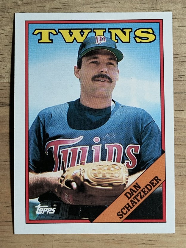 1988 Topps #218 Dan Schatzeder