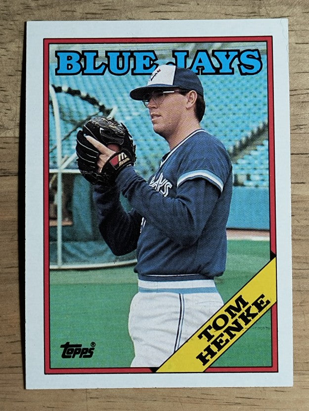 1988 Topps #220 Tom Henke