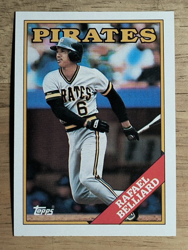 1988 Topps #221 Rafael Belliard