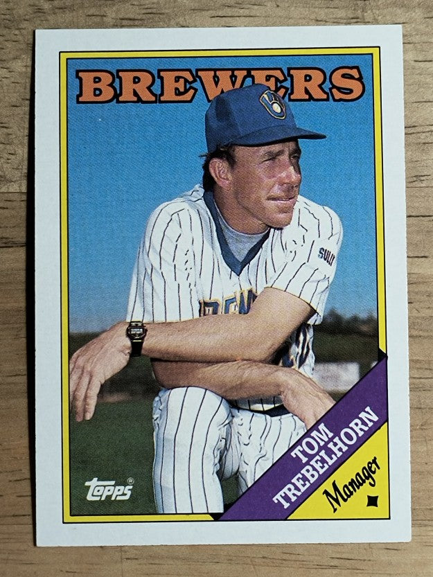 1988 Topps #224 Tom Trebelhorn MG