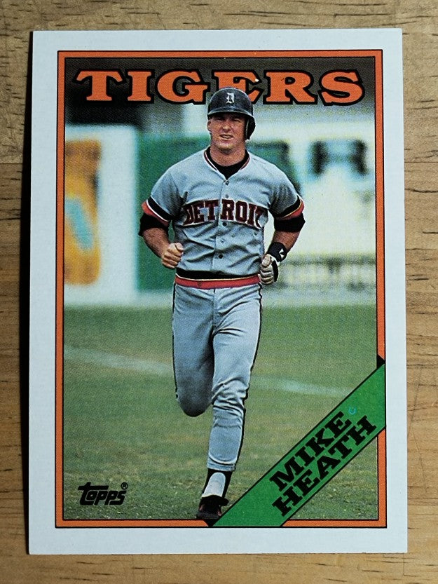1988 Topps #237 Mike Heath