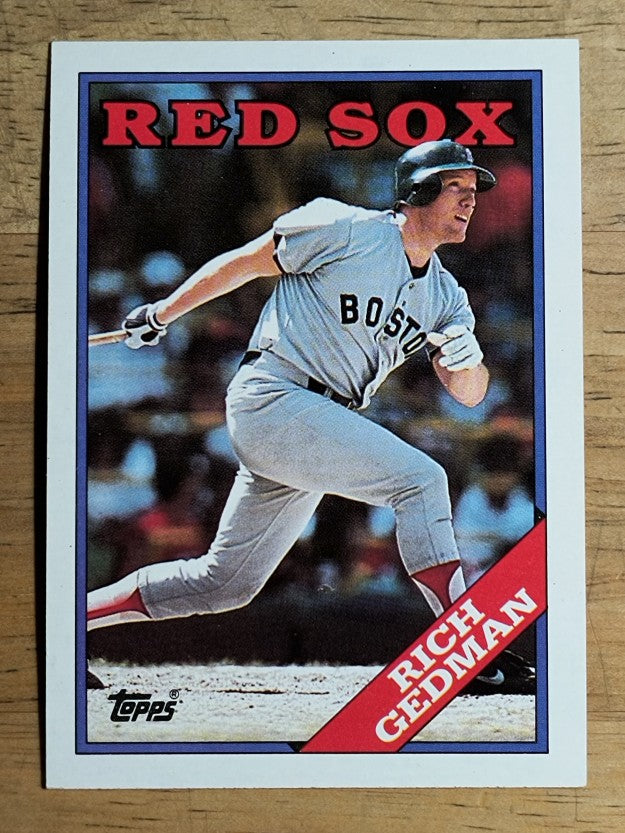 1988 Topps #245 Rich Gedman