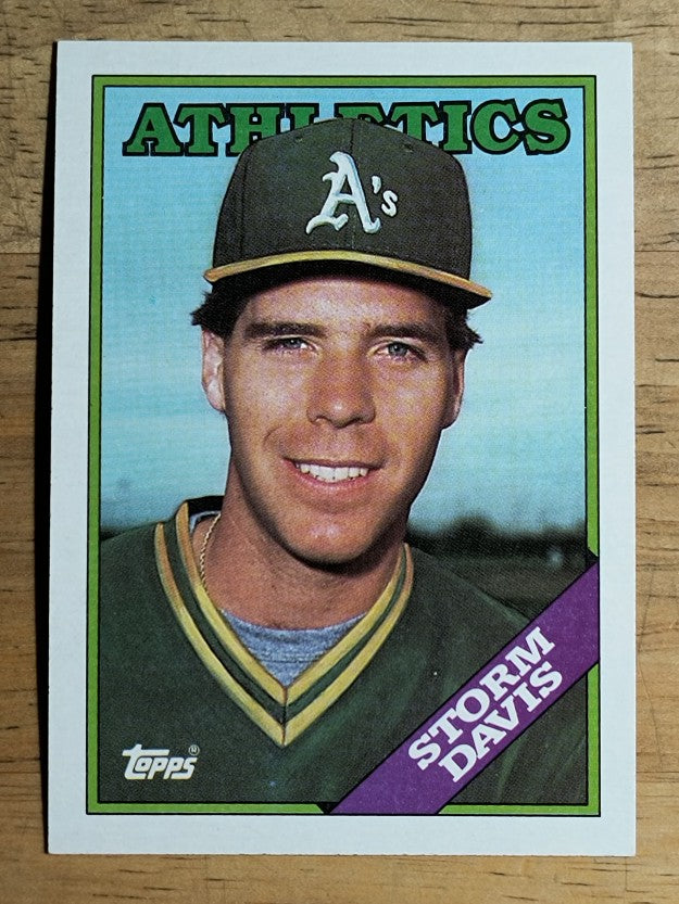 1988 Topps #248 Storm Davis