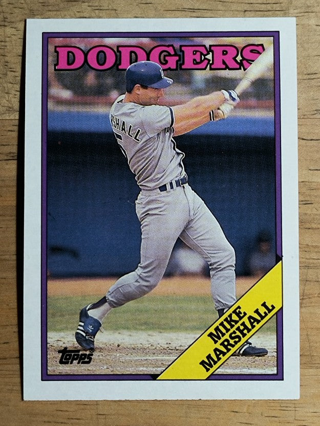 1988 Topps #249 Mike Marshall