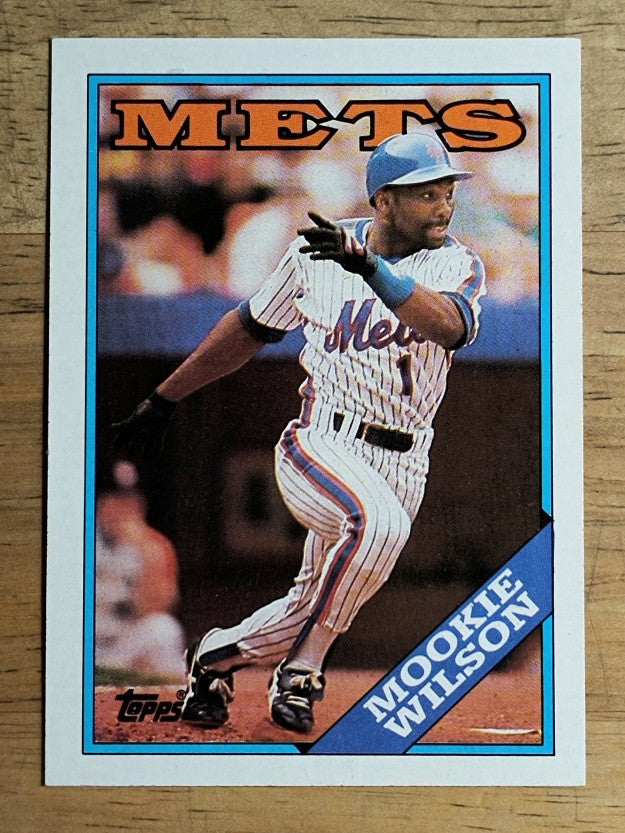 1988 Topps #255 Mookie Wilson