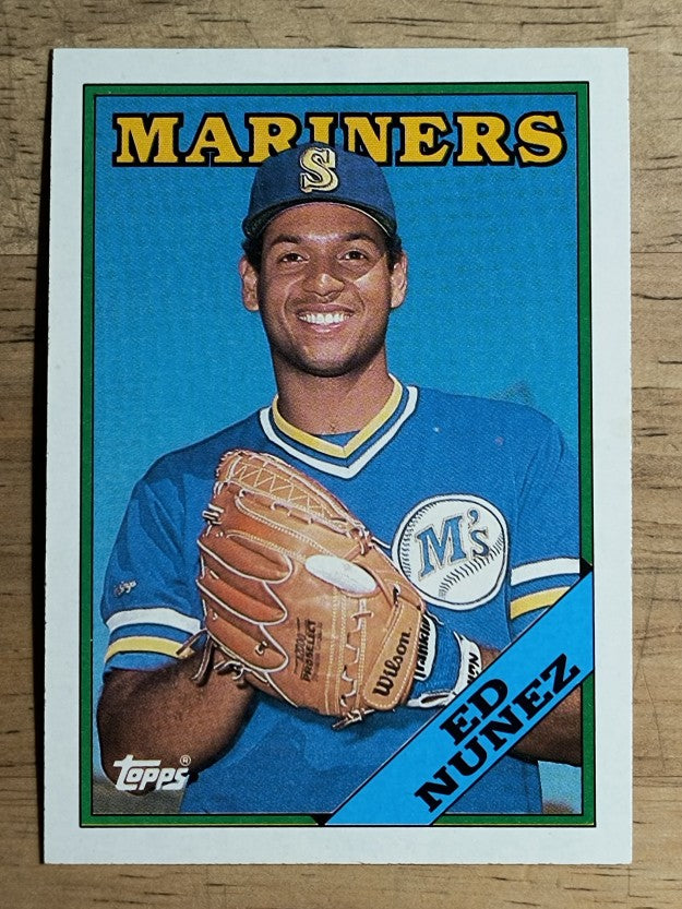1988 Topps #258 Ed Nunez