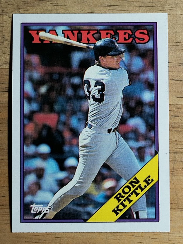 1988 Topps #259 Ron Kittle